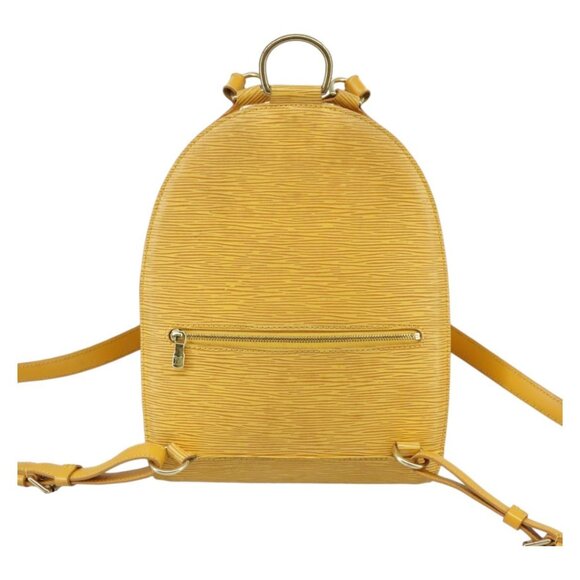 LOUIS VUITTON Epi Mabillon Backpack Yellow - Picture 3 of 15